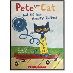 BUNDLE & SAVE 🐾 Pete the Cat And his 4 Groovy Buttons Softcover Book